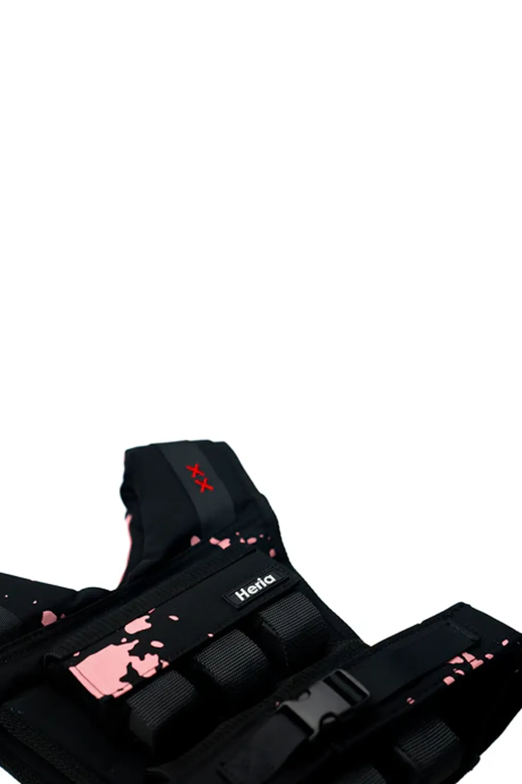 28LB Weight Vest - Black/Pink