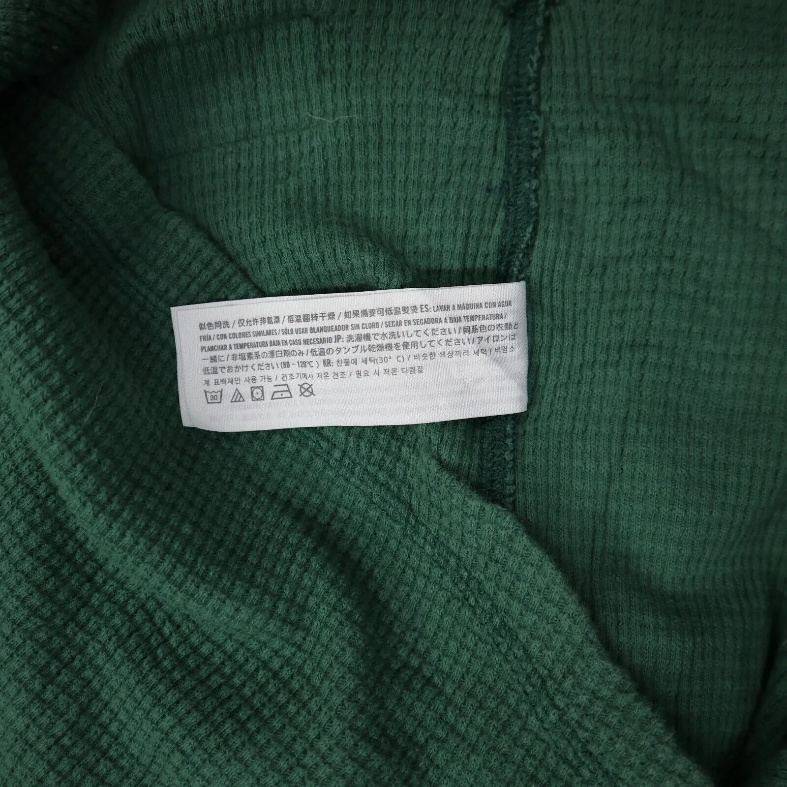 Abercrombie Mens Pullover Hanley Sweater Long Sleeves Crew Neck Green Size XS
