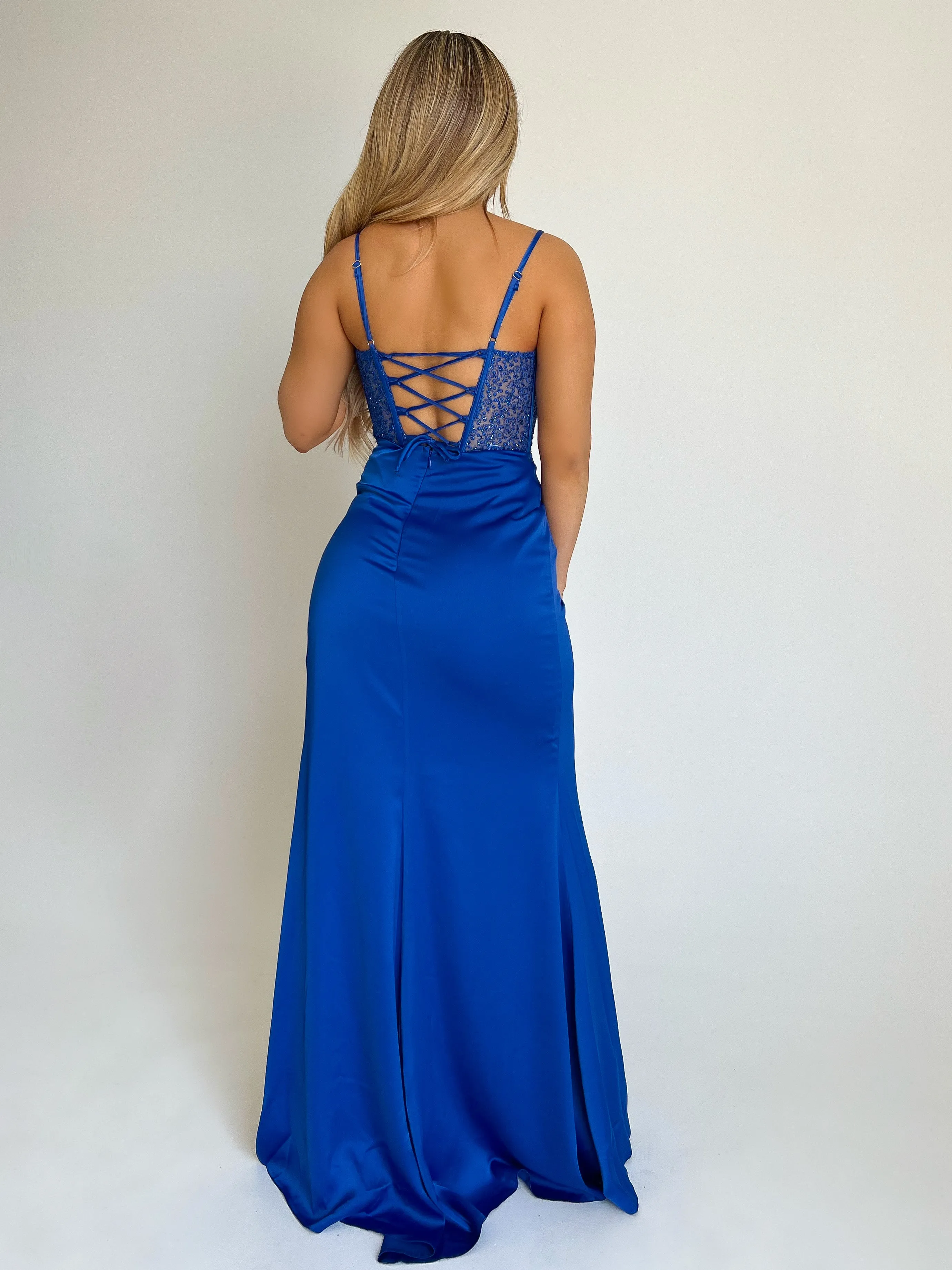 Alexis Dress (Royal Blue)