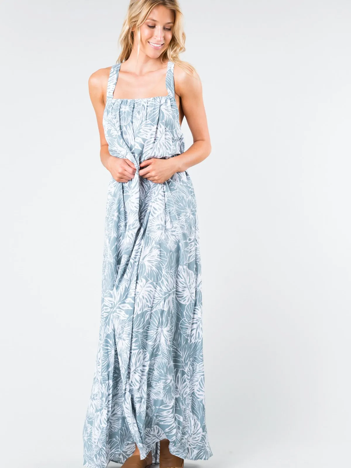 Amazon Maxi Dress - Sea Foam