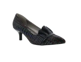 Bellini Banshee Women Dress Pump Shoe In Black Multi Textile