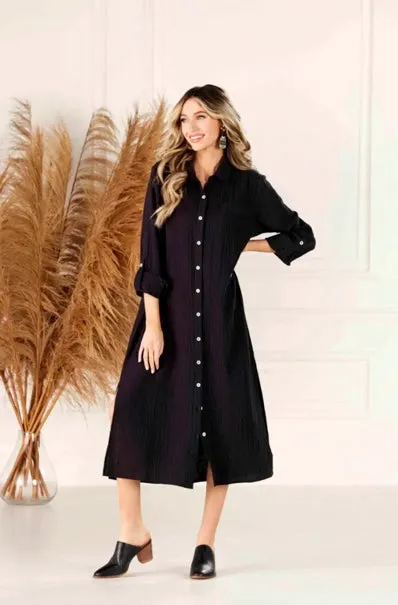 Black Clemmy Maxi Dress