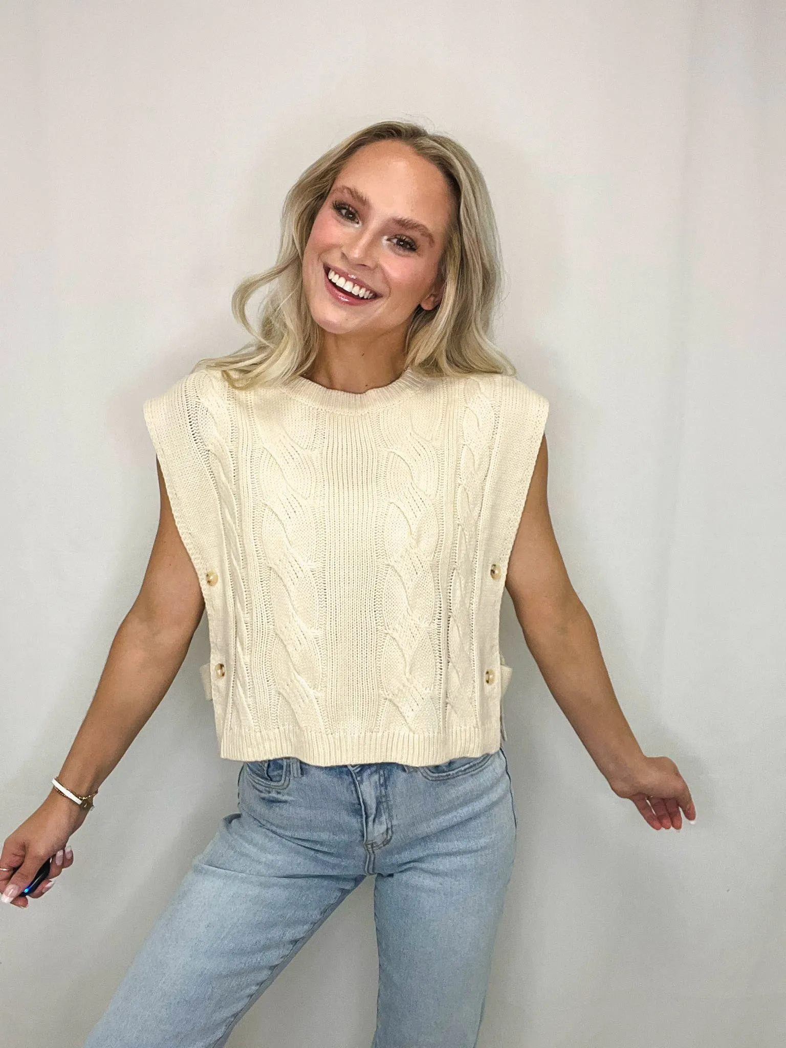 Cloudy Days Top