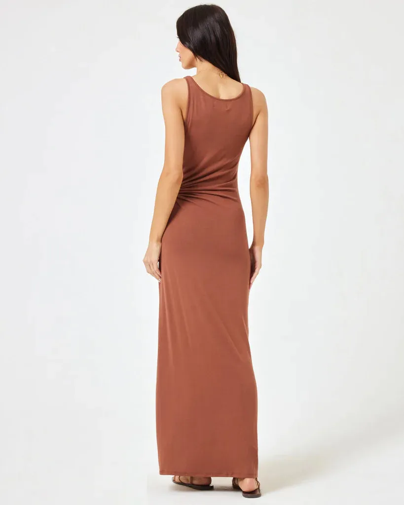 Coffee Tiana Dress