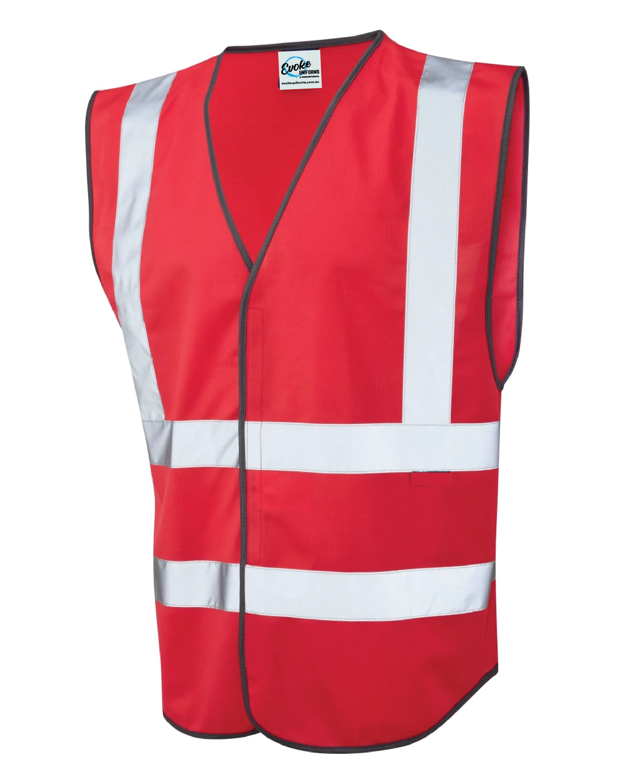 Coloured Hi Vis Vest   Tape (MOQ 50)