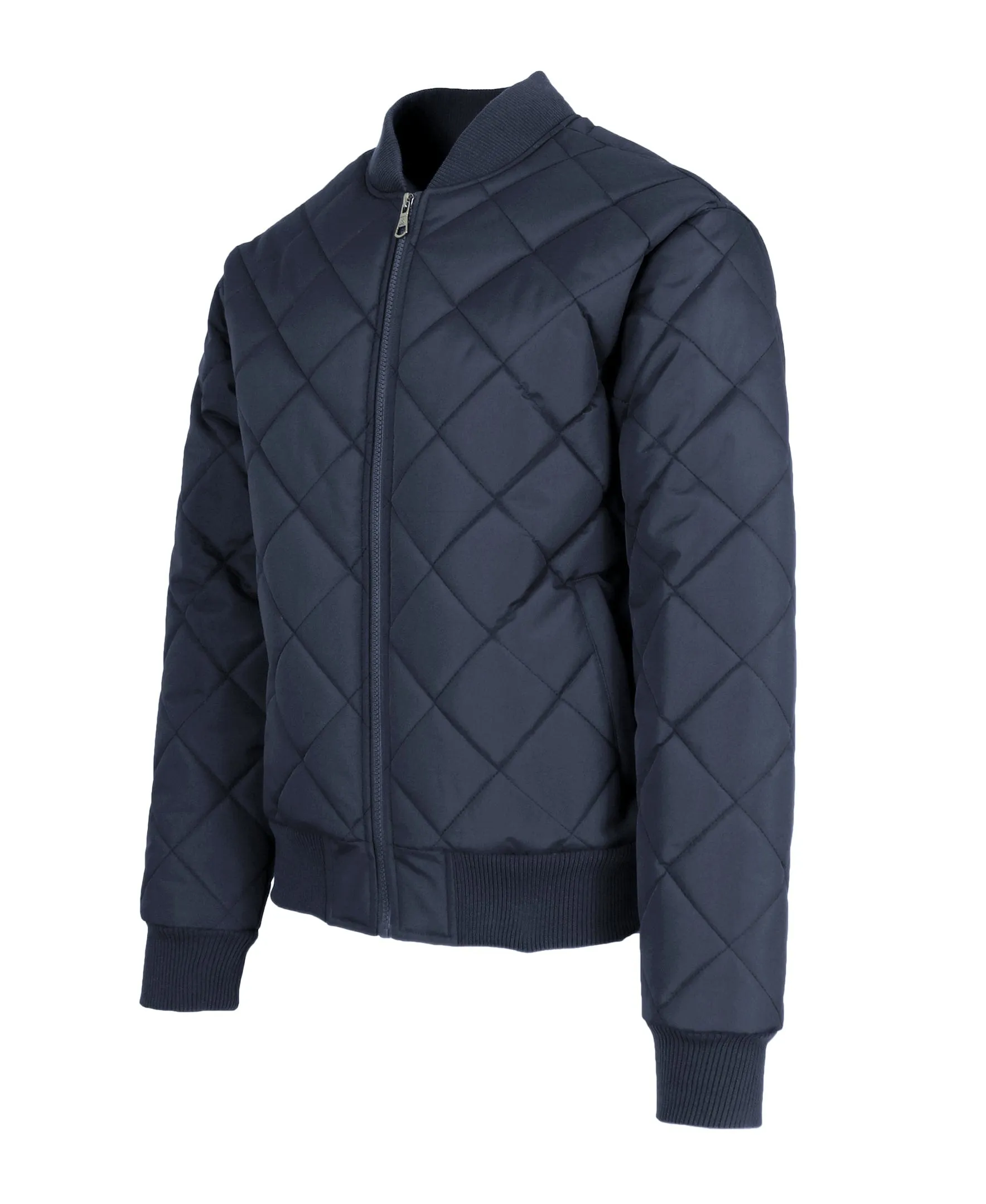 Diamond Quilted Bomber Elite Jacket