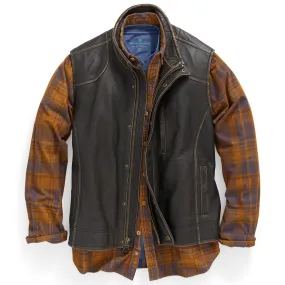 Falcon Bluff Leather Vest - Tall