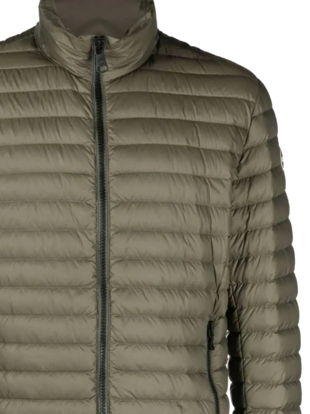 High-neck Green Down Padded Jacket