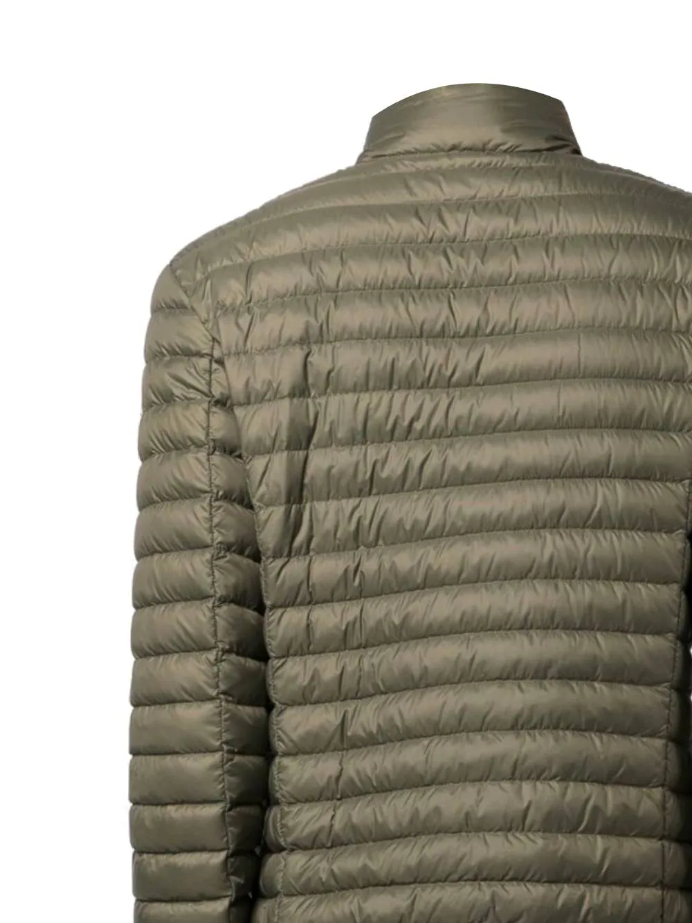High-neck Green Down Padded Jacket