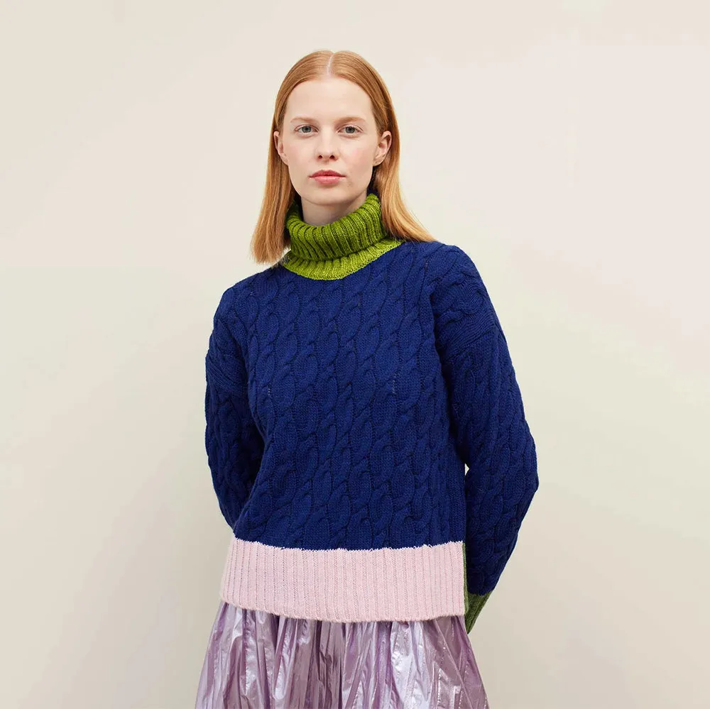 Jazzy Blue Sweater
