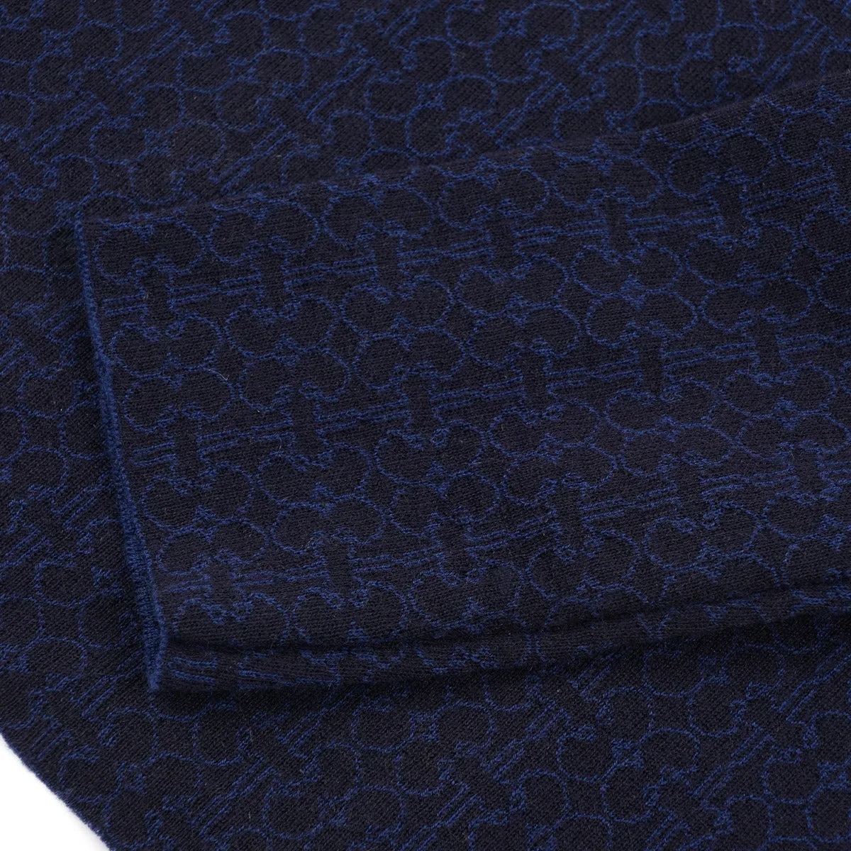 Kiton KNT Patterned Cotton Sweater