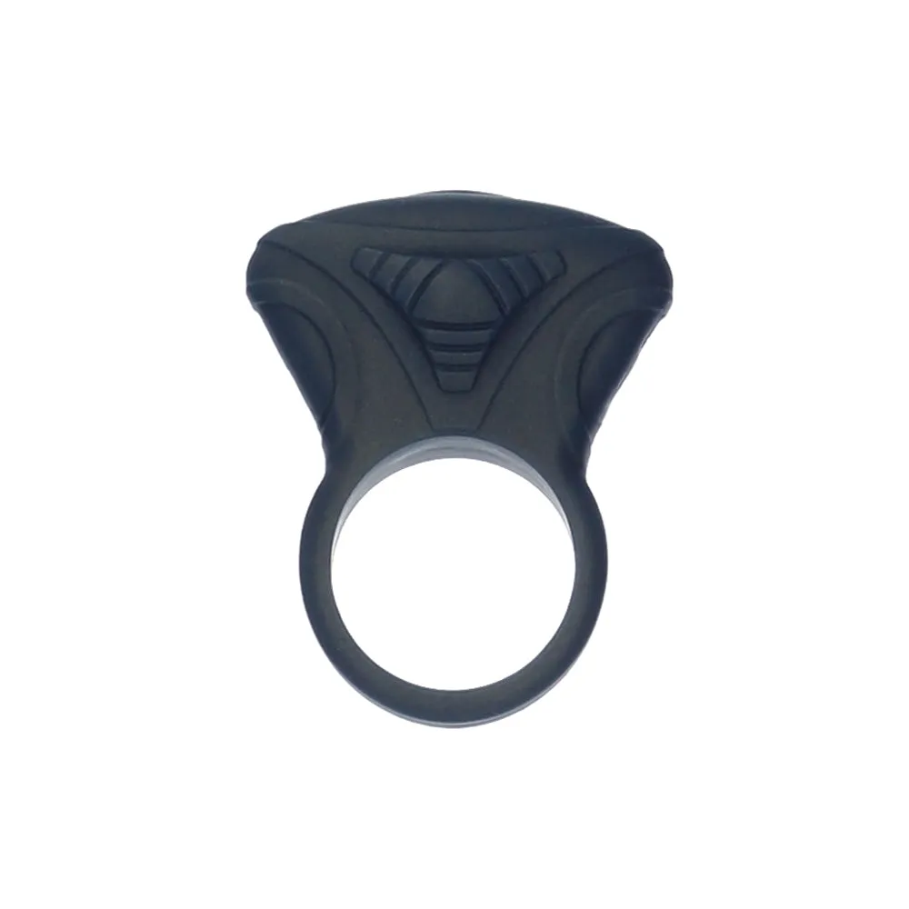 Lux Active Circuit 3 in. Vibrating Ring Silicone Black