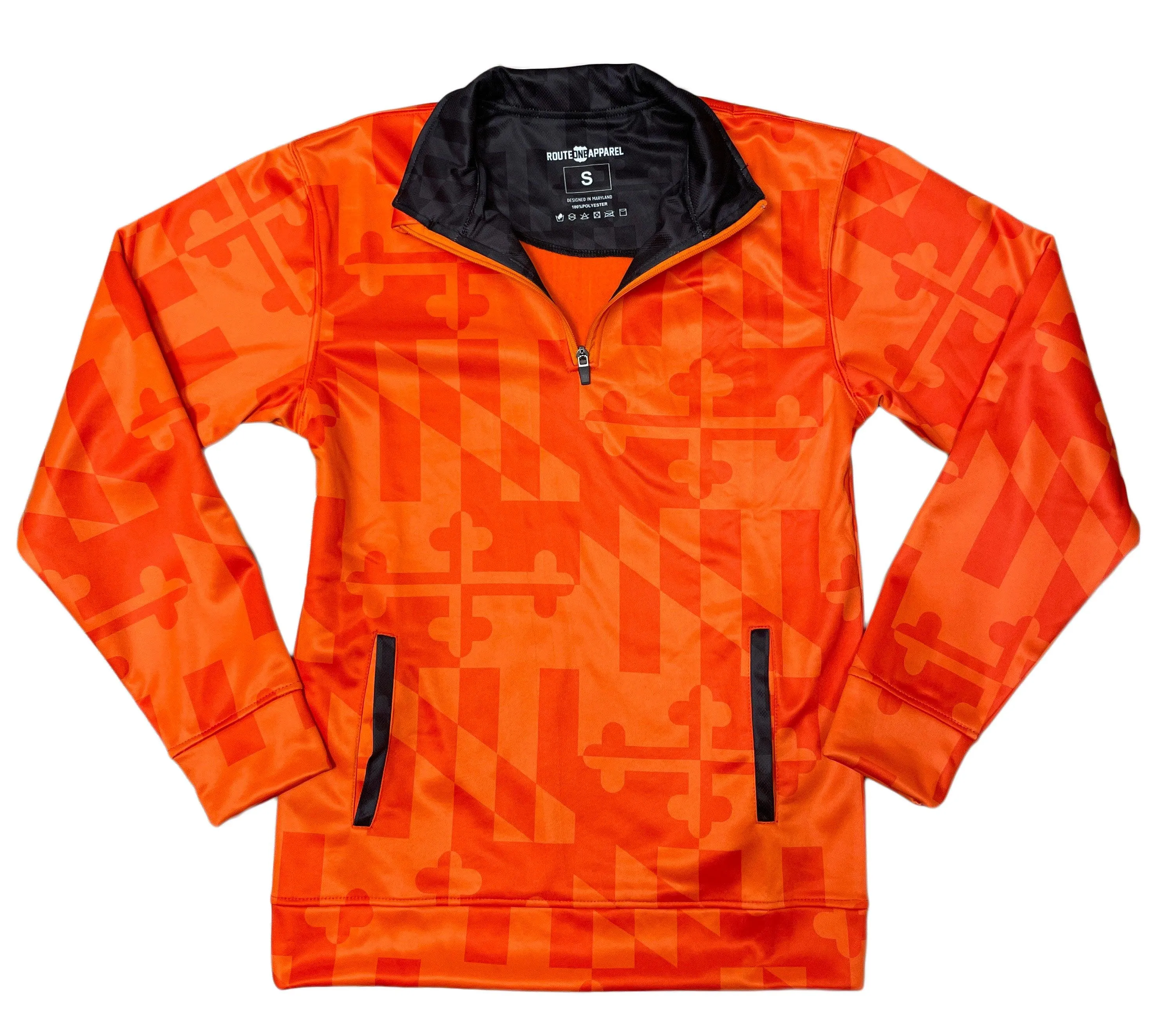 Maryland Flag (Orange Monochrome) / Pullover