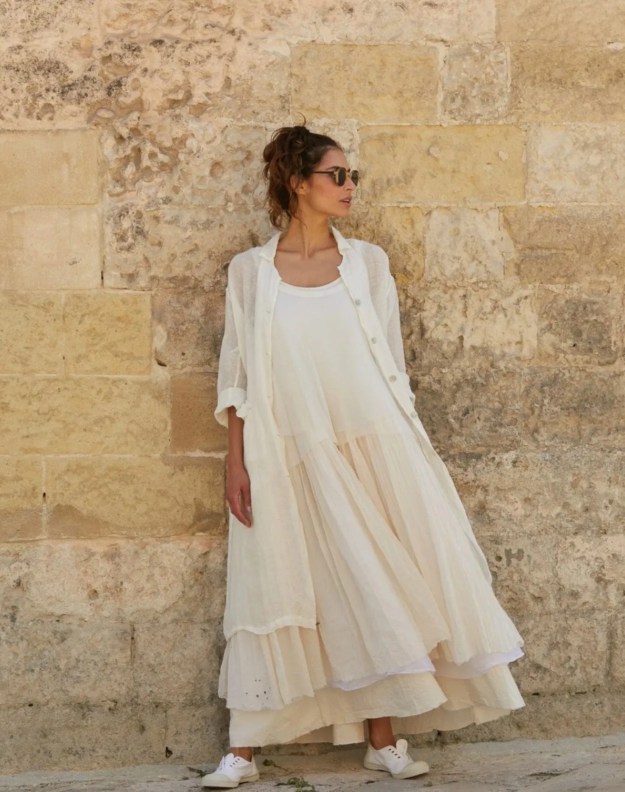 MegbyDesign  Alessia Cami - Silk | White | Black