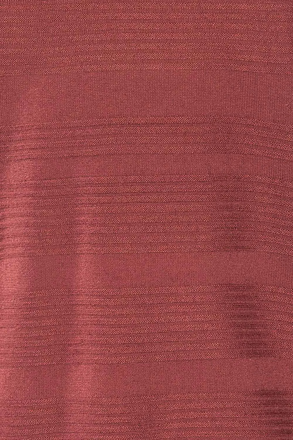 Mirando Mauve | Thin Knit Striped Sweater