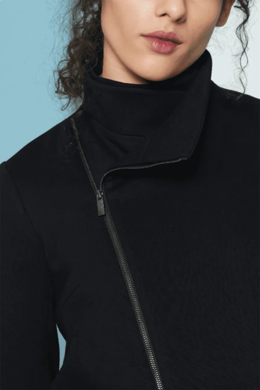 Perona   I   Womens-Outerwear-Fabric Jackets-Odette Pwa-Fv21-1025-Black   AS8175