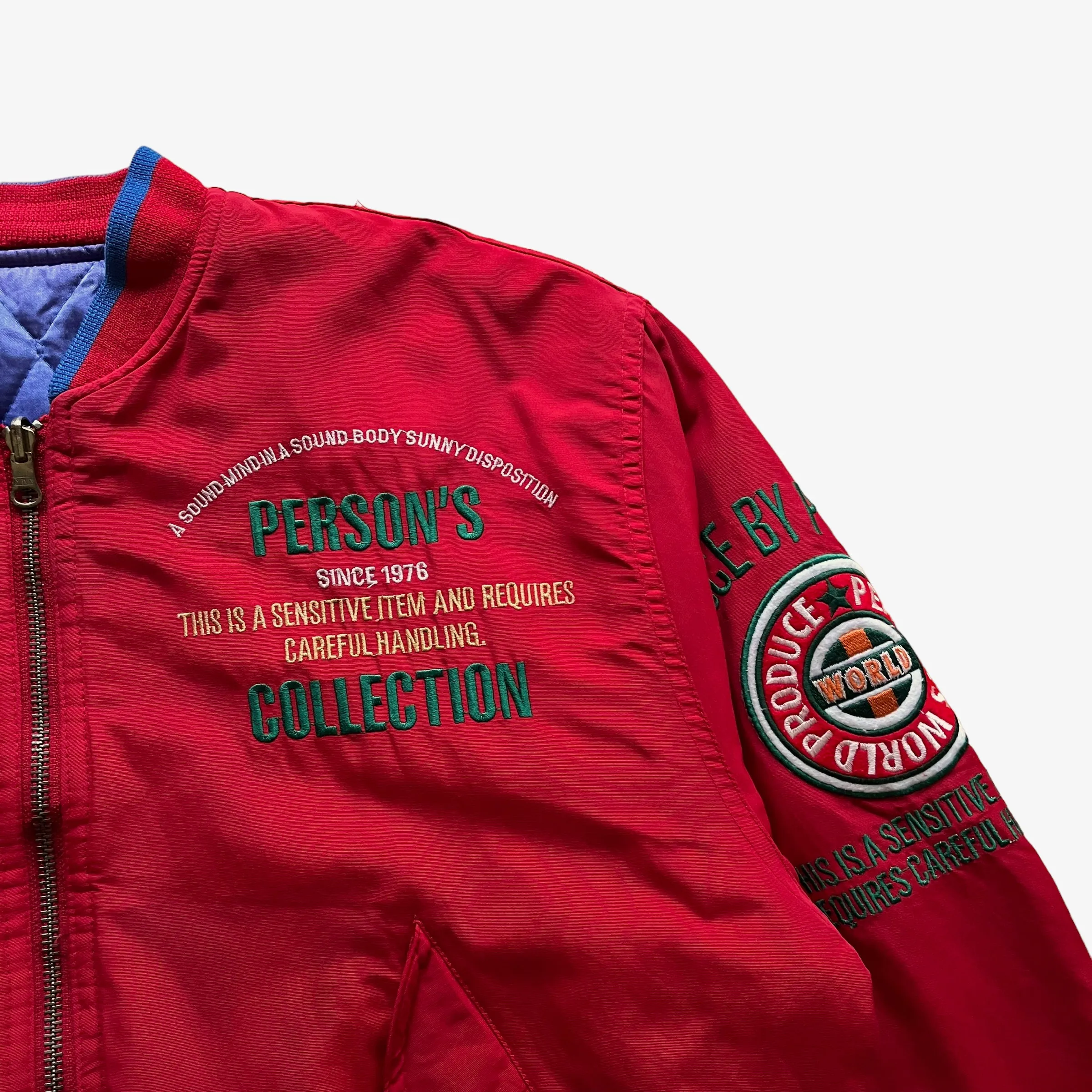 Person's Reversible Bomber Jacket (Womenswear)