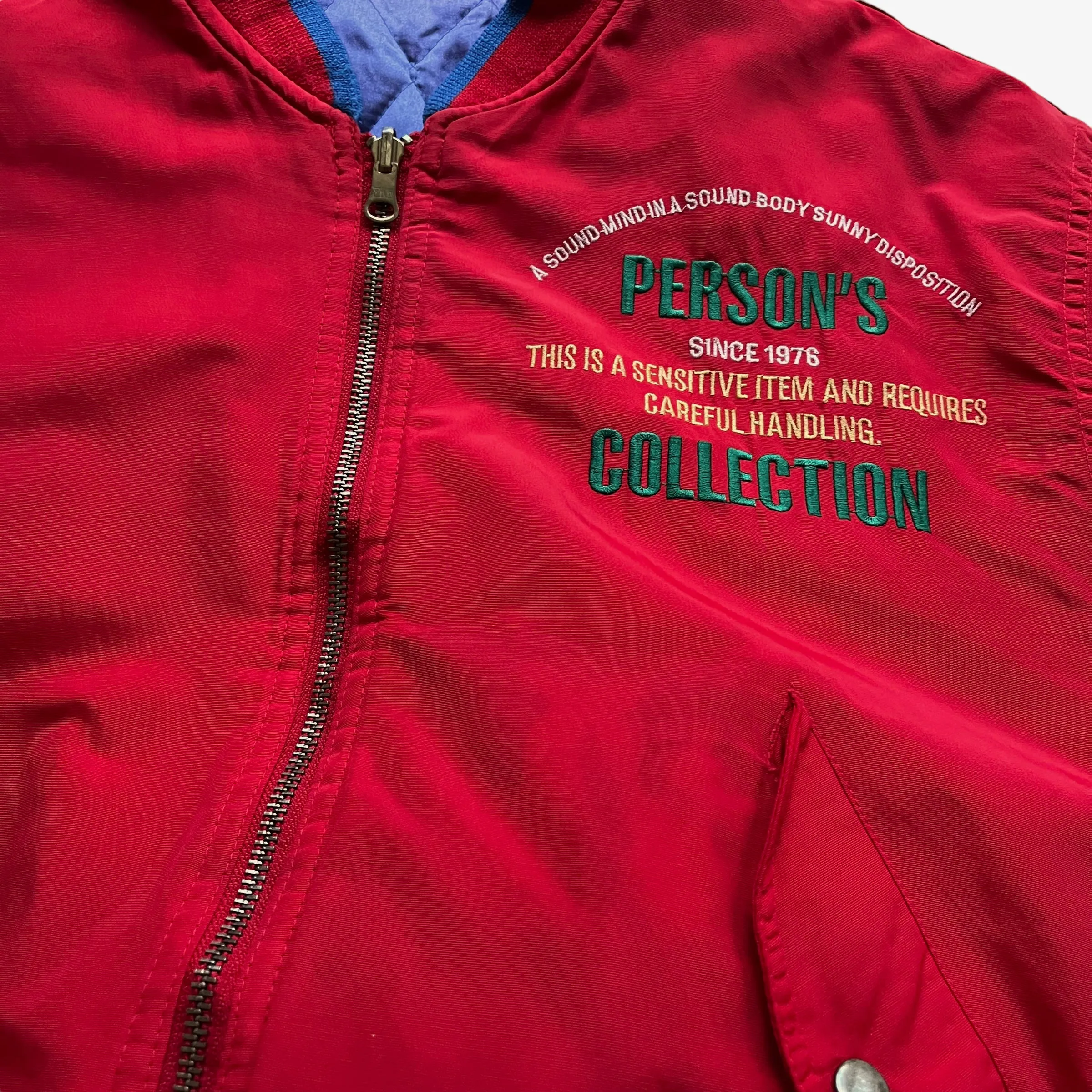 Person's Reversible Bomber Jacket (Womenswear)
