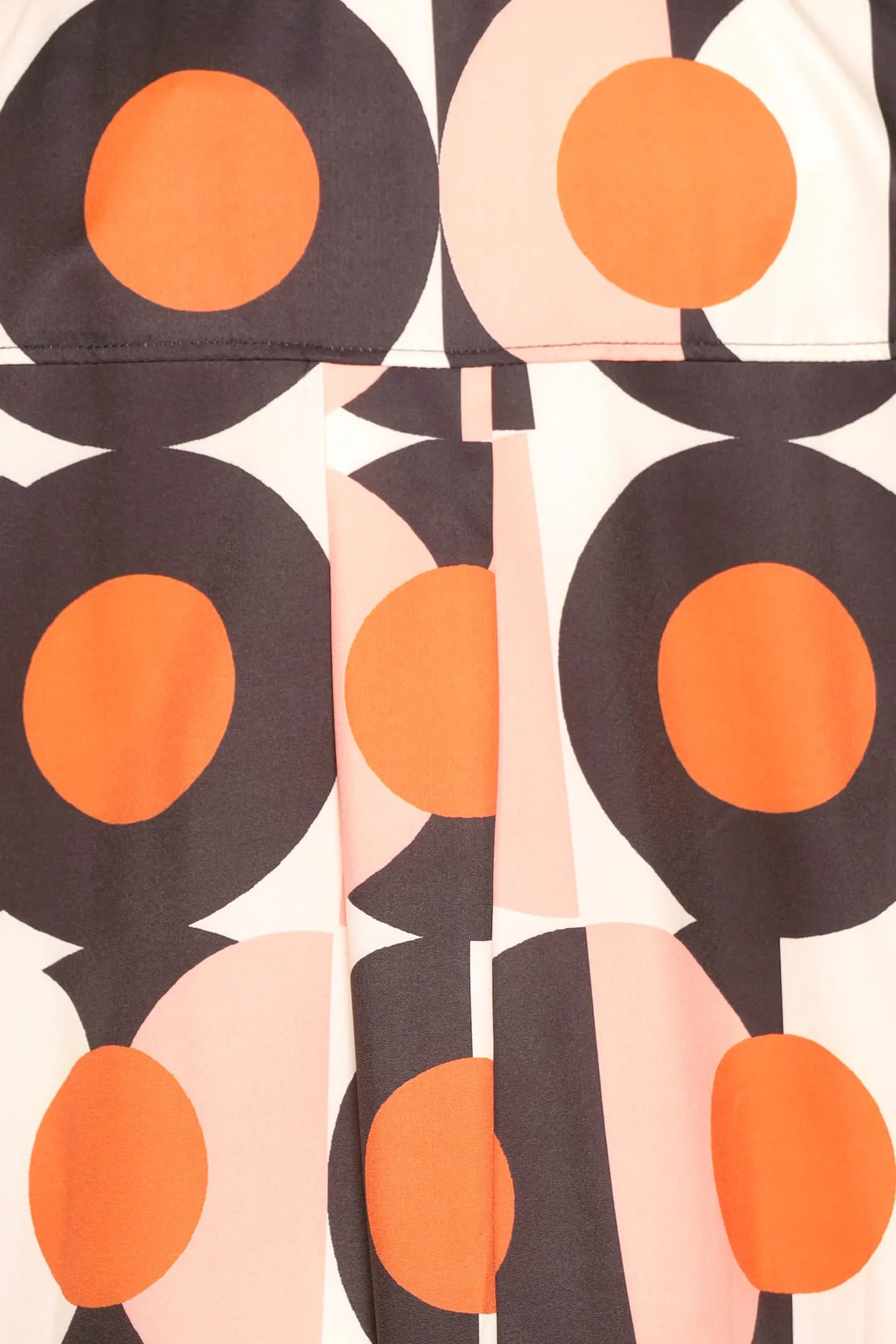 PO - Lee Dress in Orange Swirls