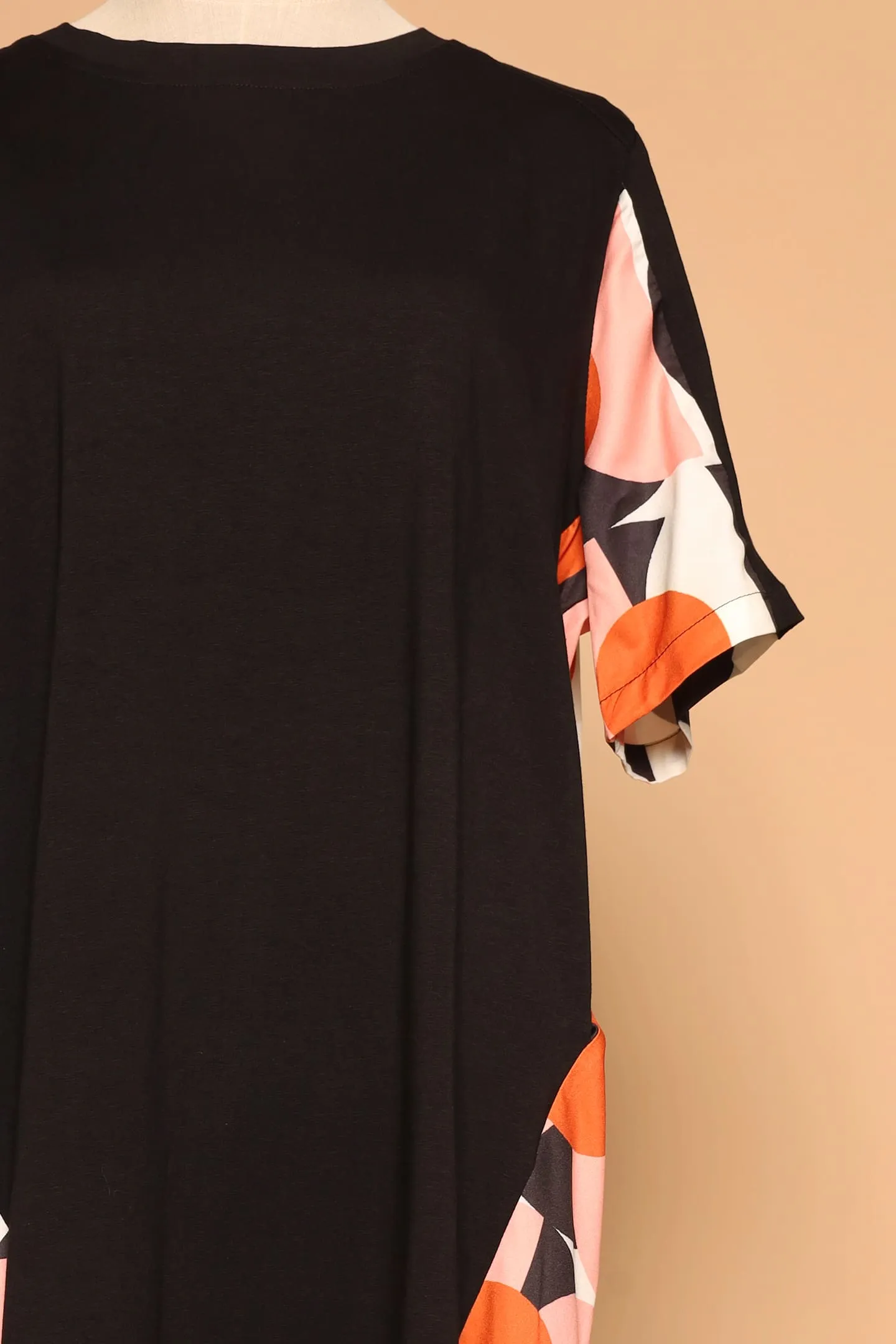 PO - Lee Dress in Orange Swirls