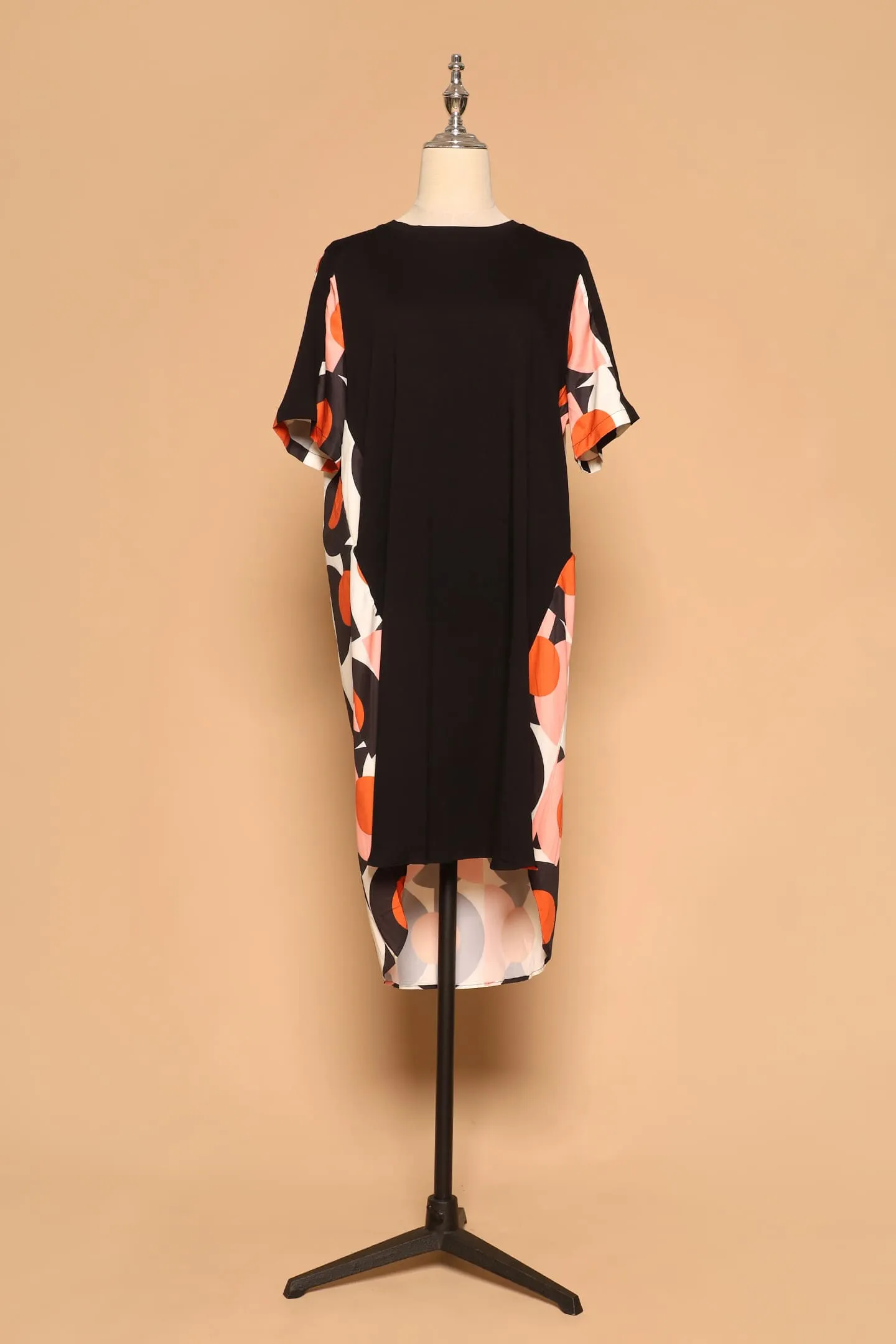 PO - Lee Dress in Orange Swirls