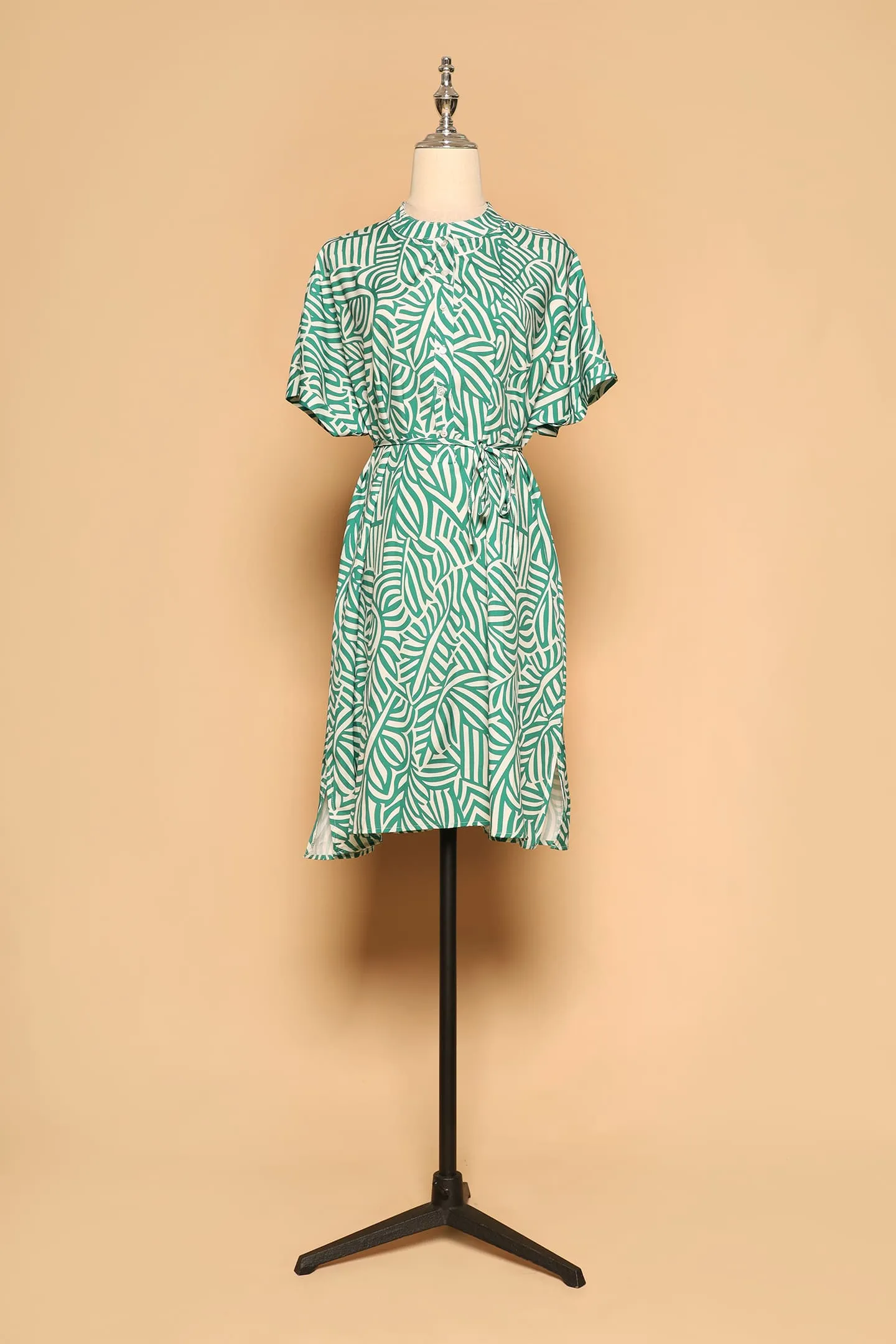 PO - Penn Dress in Green Maze