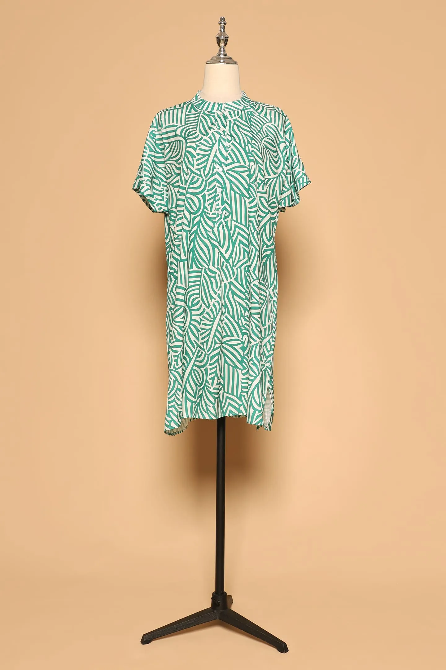 PO - Penn Dress in Green Maze