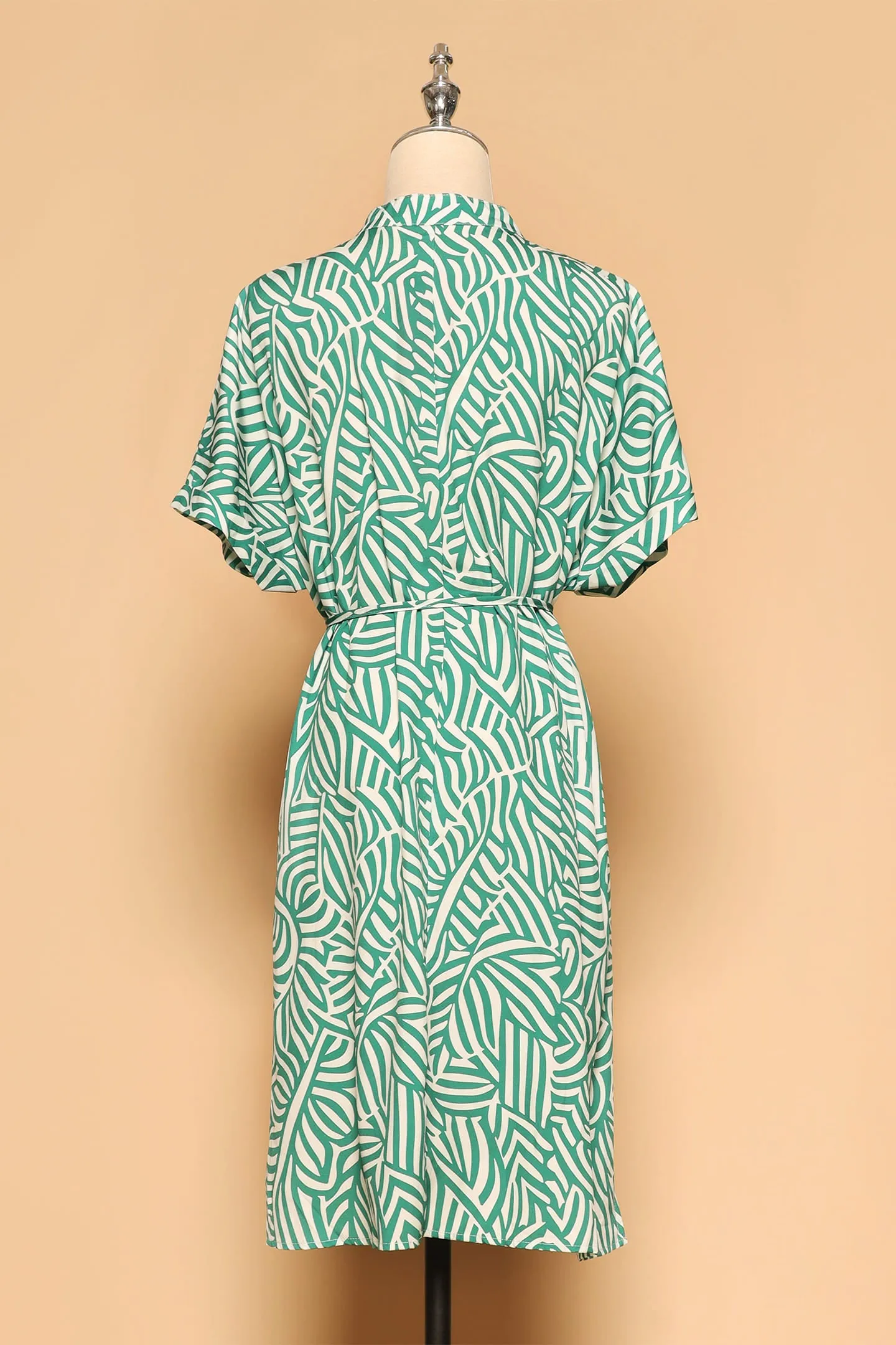 PO - Penn Dress in Green Maze