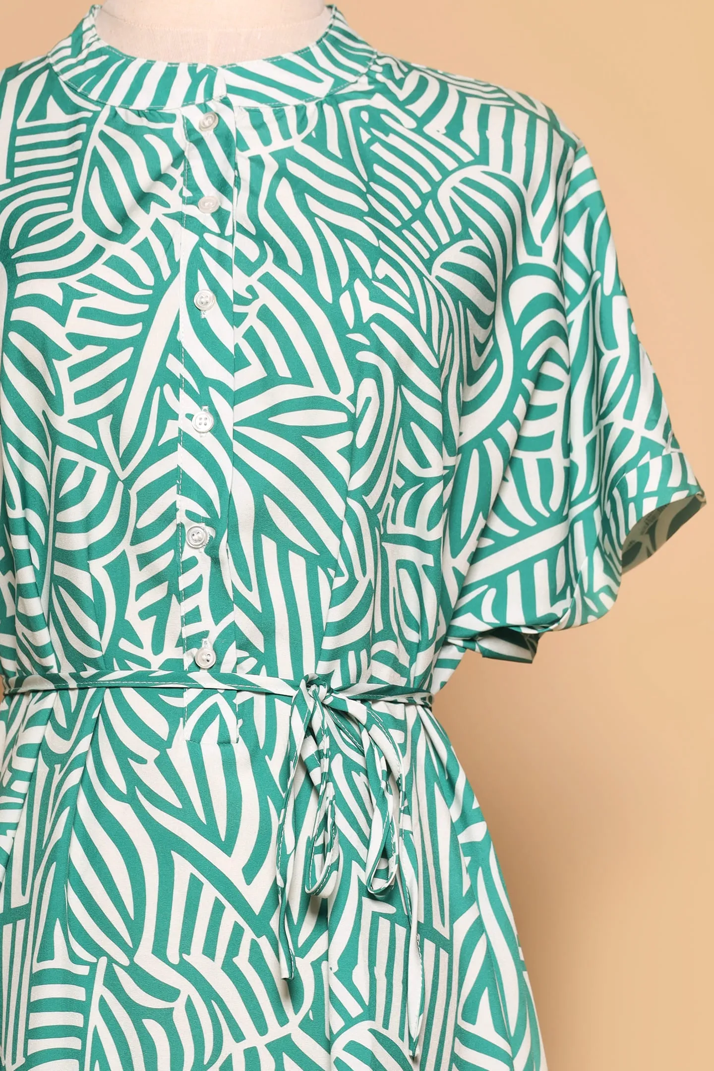 PO - Penn Dress in Green Maze