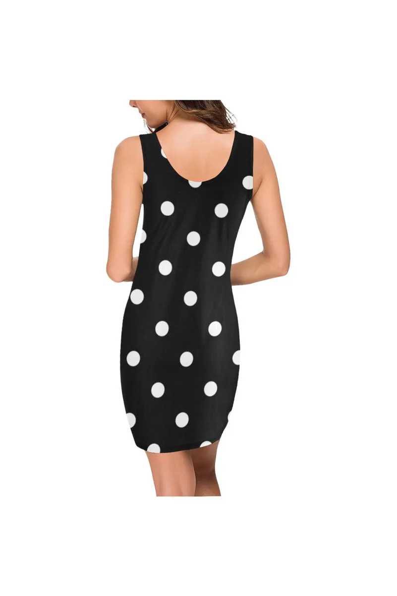 Polka Dot Medea Vest Dress (Model D06)