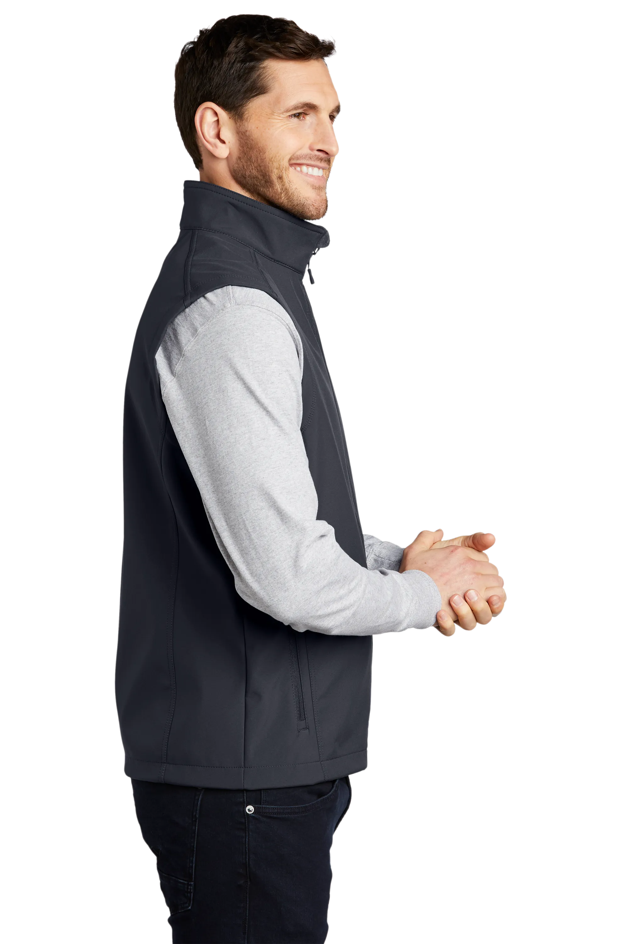 Port Authority® Core Soft Shell Vest - Battleship Grey