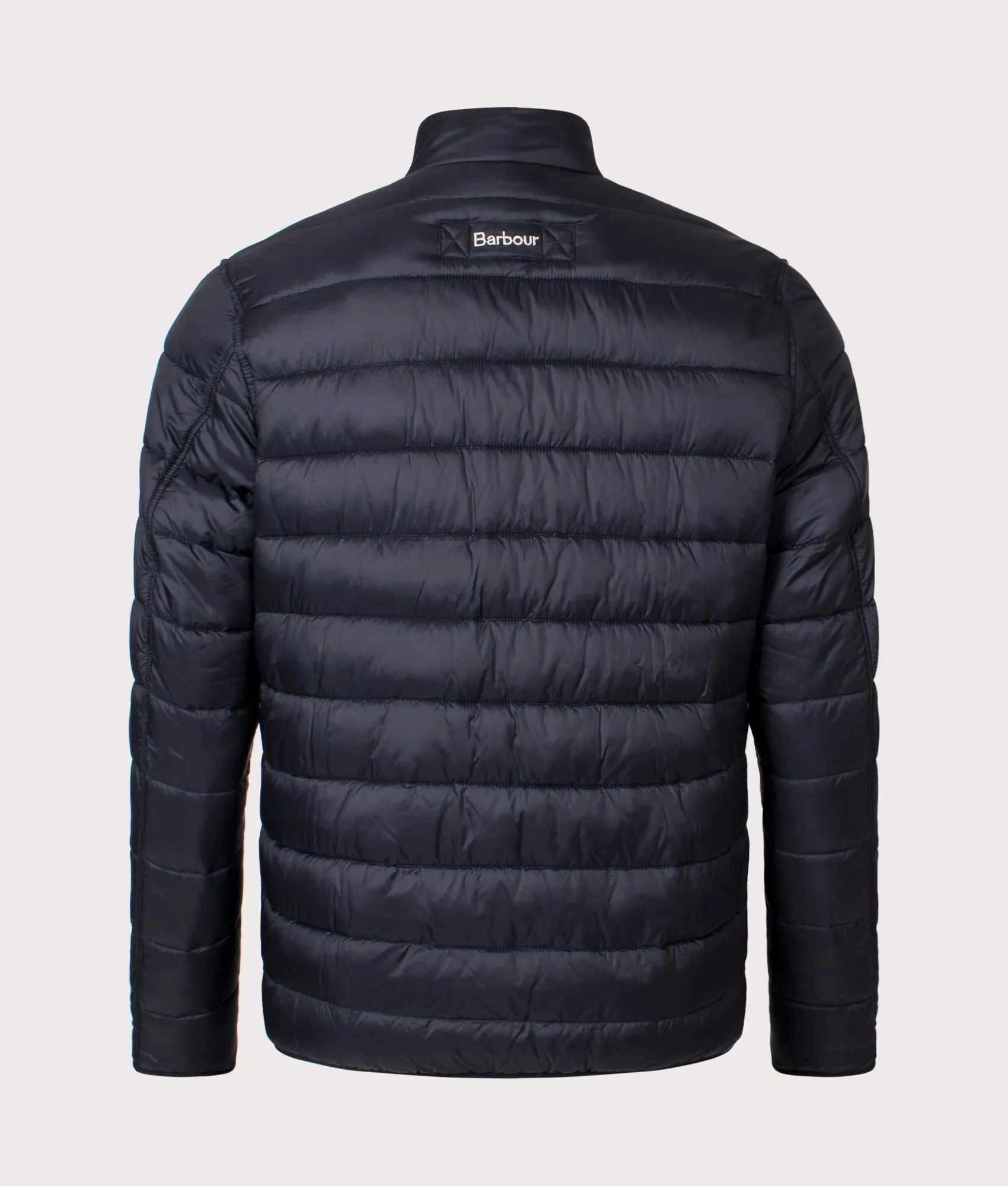 Quarter Zip Baffle Quilted Jacket