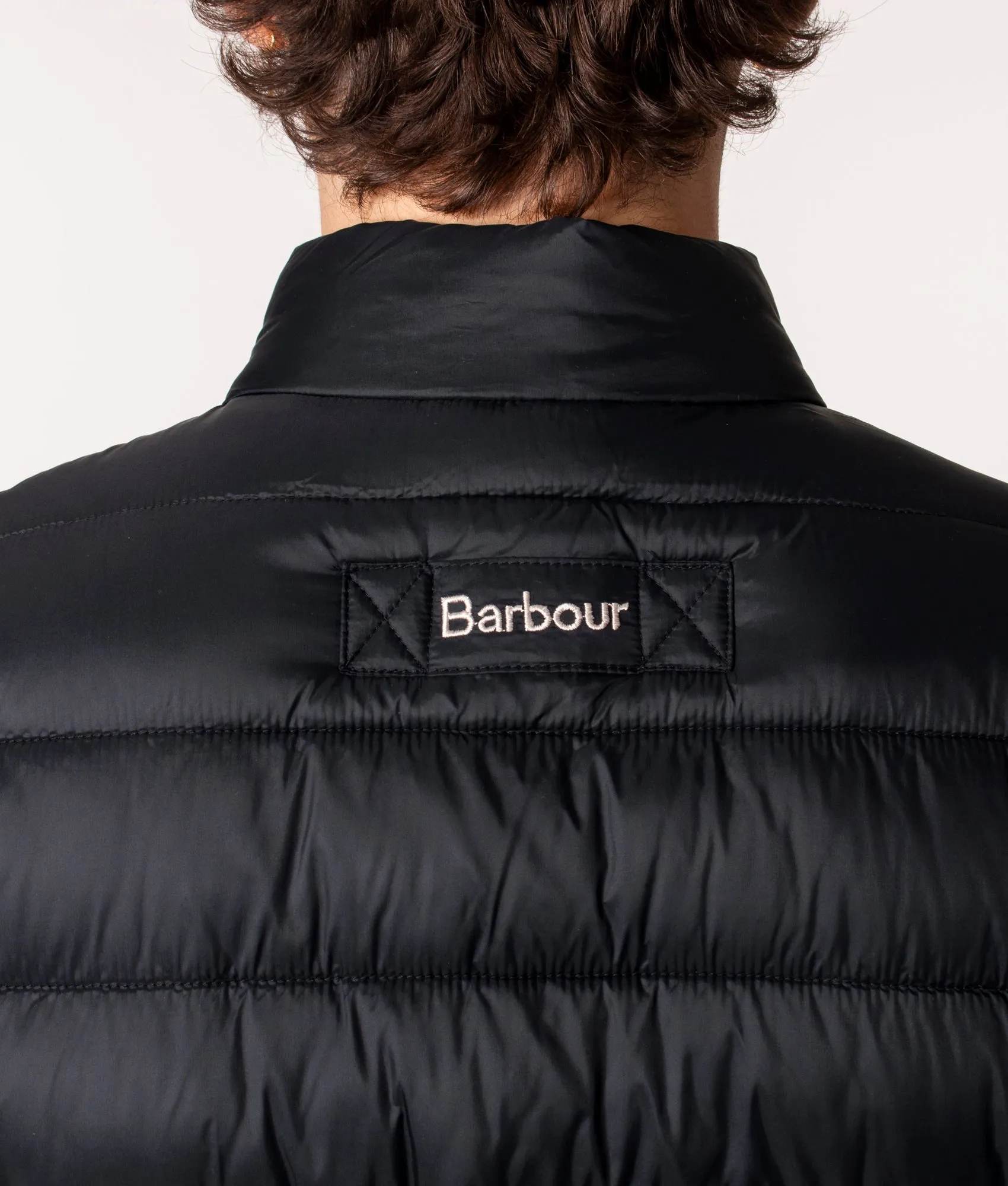 Quarter Zip Baffle Quilted Jacket