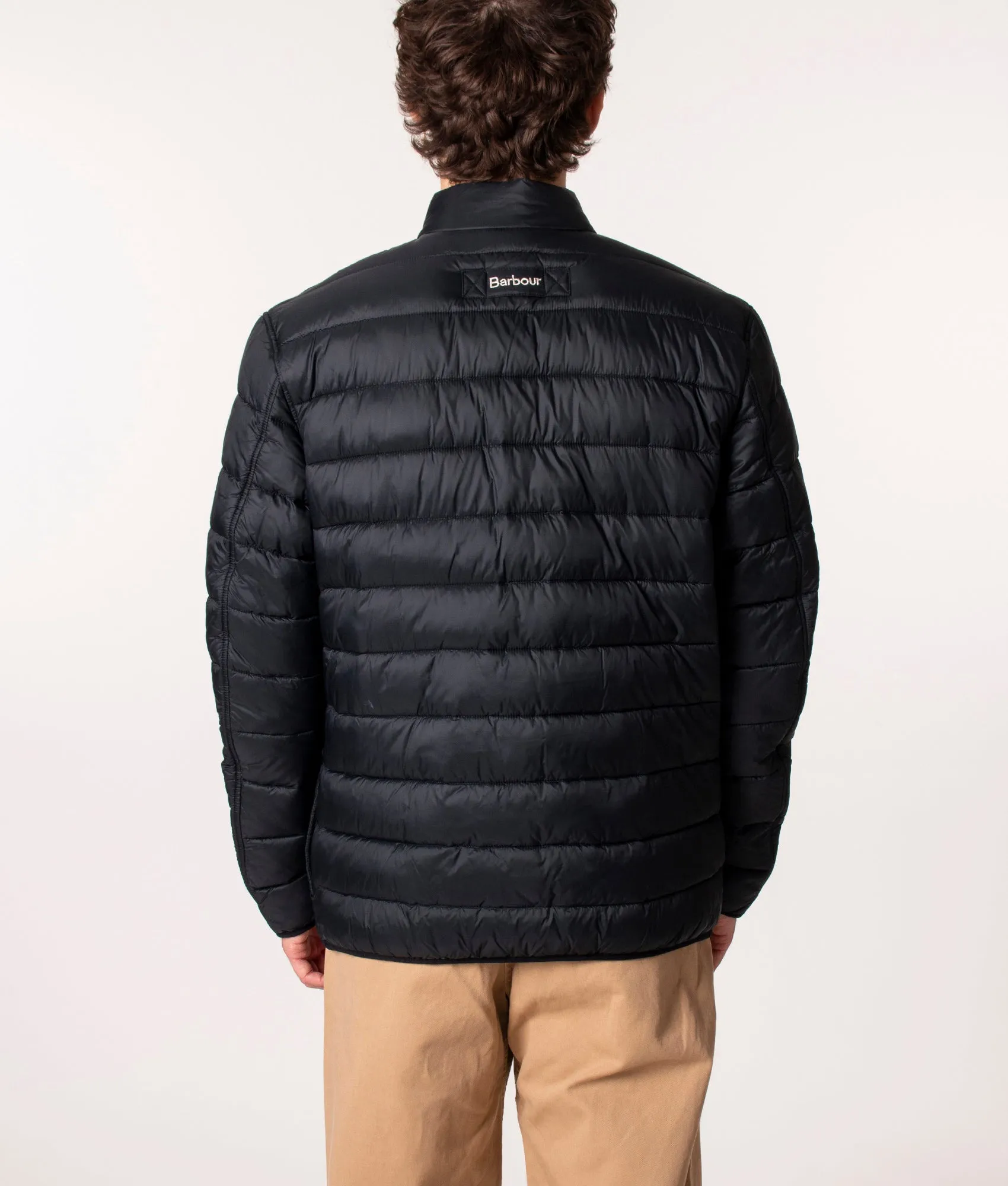 Quarter Zip Baffle Quilted Jacket