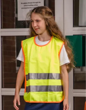 Result Safeguard Junior Hi-Vis Tabard Vest R212J