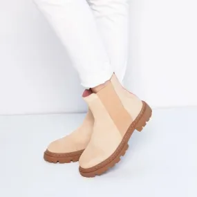 Rio Latte Chunky Boots