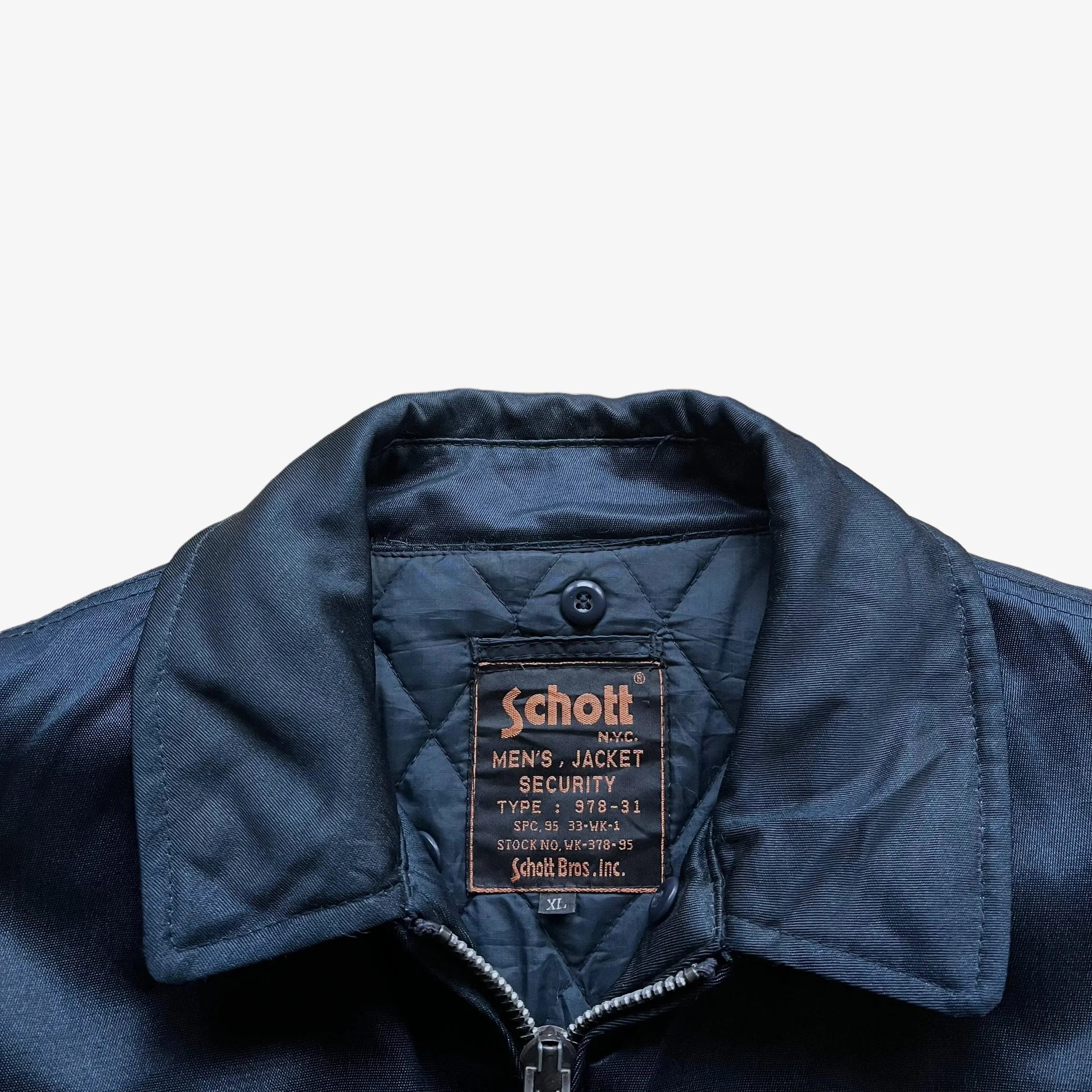 Schott Type 978-31 Spec 95 Bomber Jacket