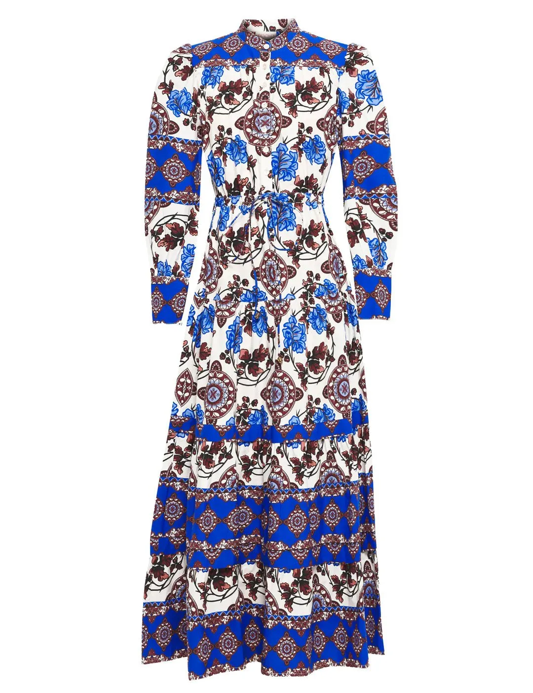 Sissi Dress in Atlas Cobalt