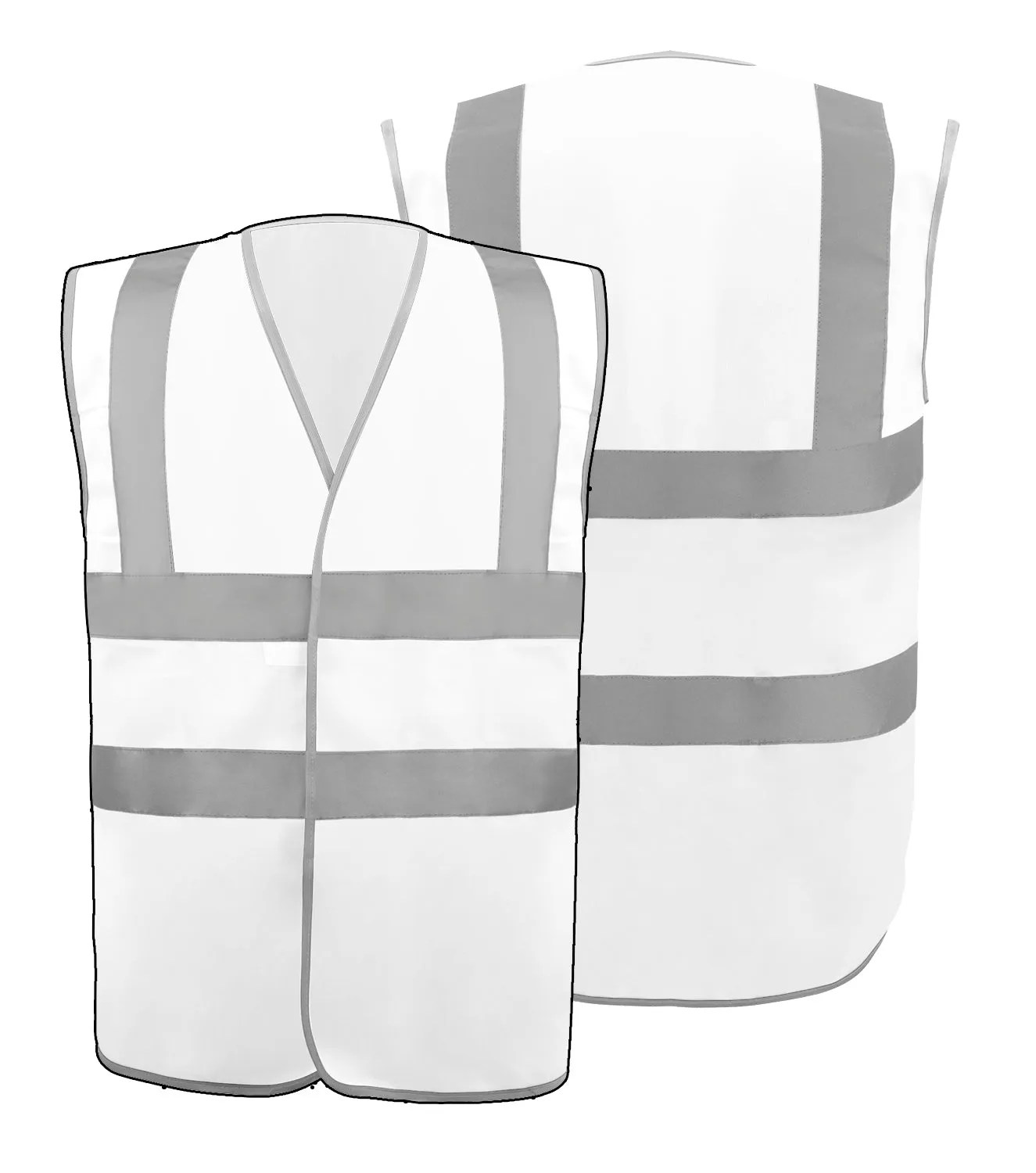 SMASYS Construction Workwear Colors Safety Reflective Knitted Vest
