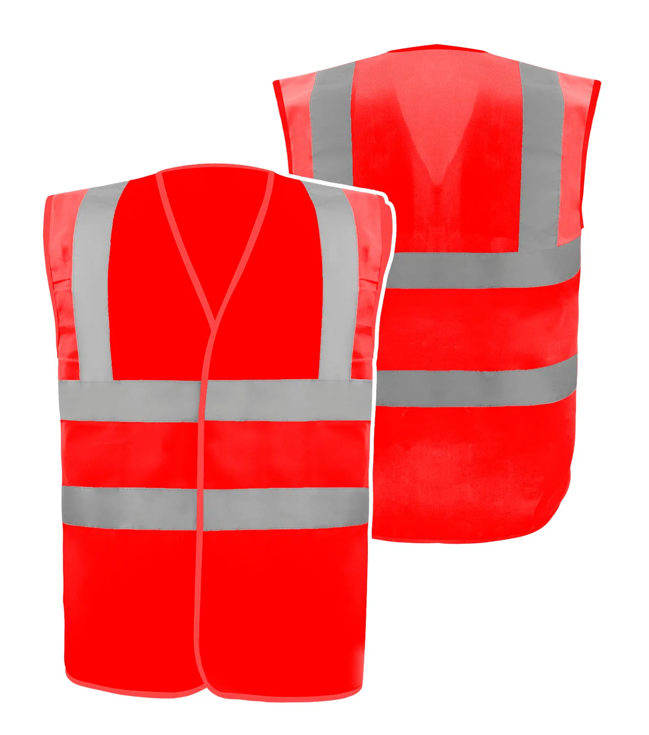 SMASYS Construction Workwear Colors Safety Reflective Knitted Vest