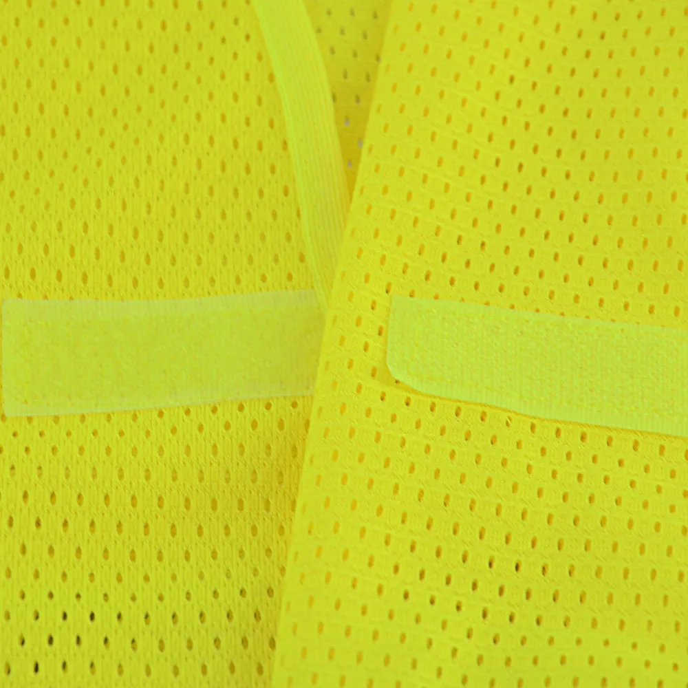 SMASYS High Vis Yellow Saftey Reflective Work Vest