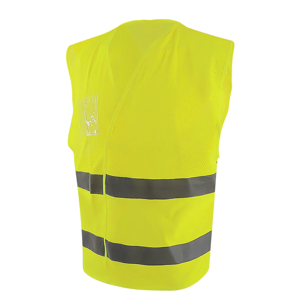 SMASYS High Vis Yellow Saftey Reflective Work Vest