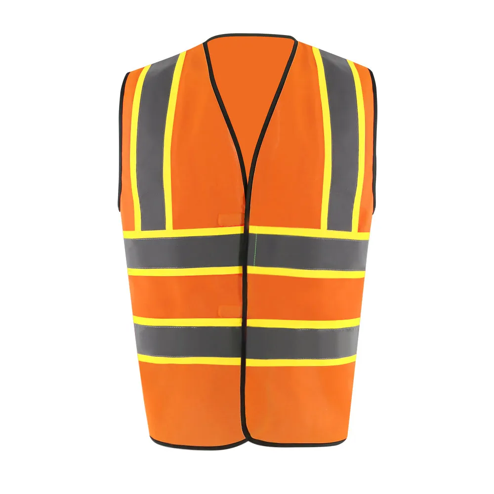 SMASYS Reflective Hi Vis Security Guard EN471 Safety Vest
