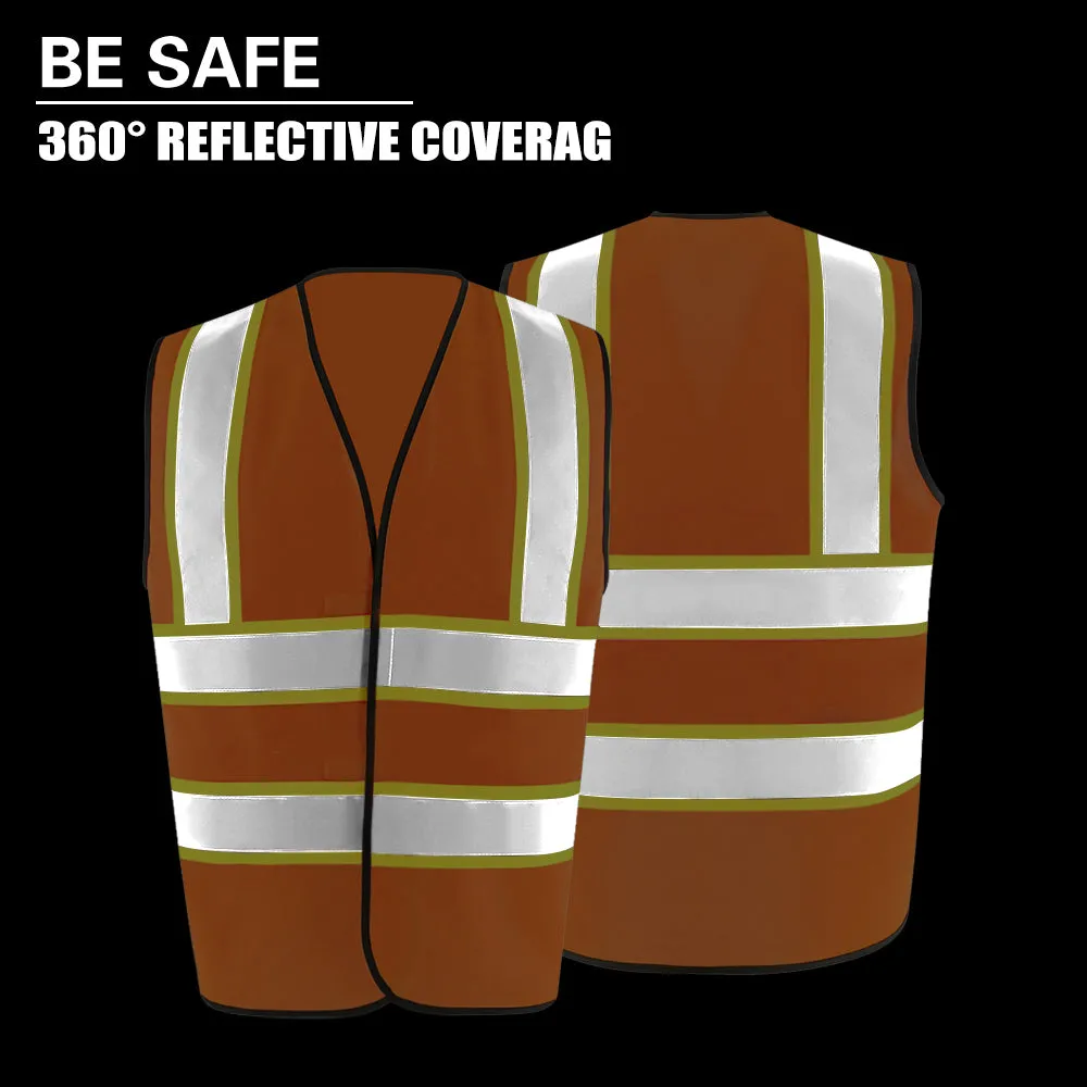 SMASYS Reflective Hi Vis Security Guard EN471 Safety Vest