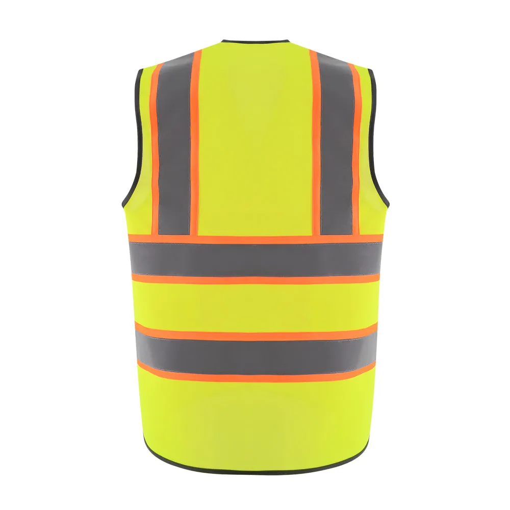 SMASYS Reflective Hi Vis Security Guard EN471 Safety Vest