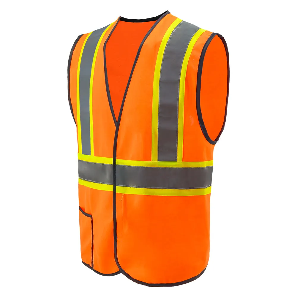 SMASYS Reflective Hi Vis Warehouse Safety Vest with Pocket
