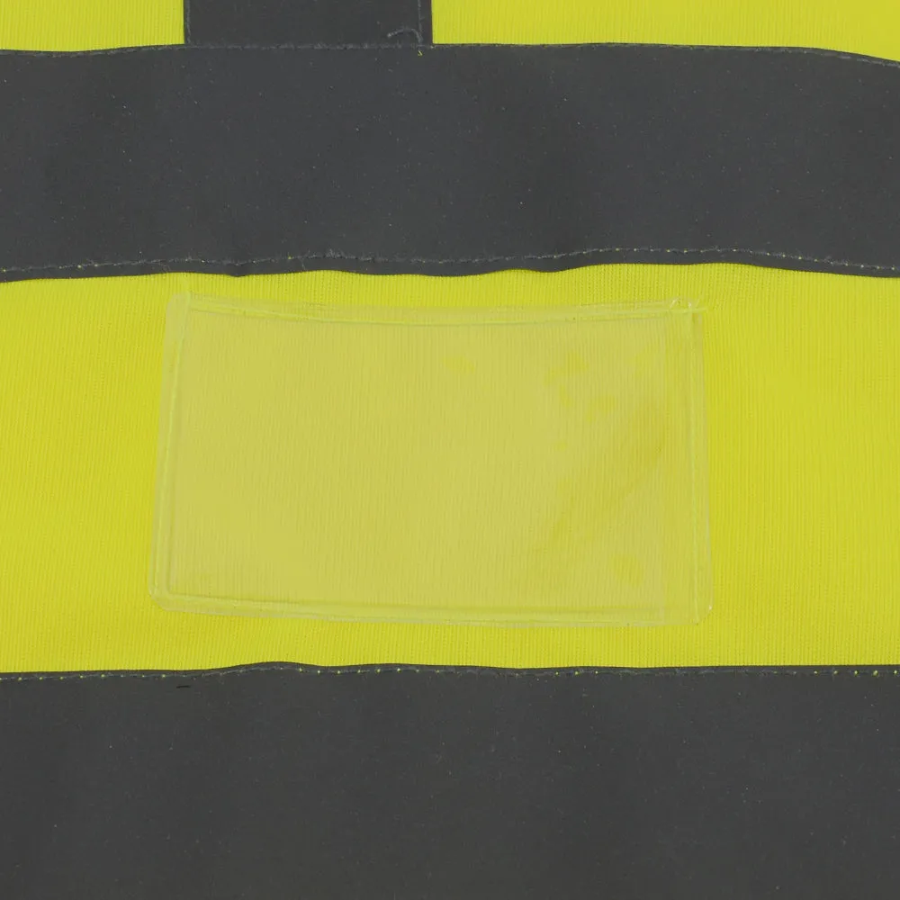 SMASYS Reflective High Vis Yellow Vest with Multi Pockets