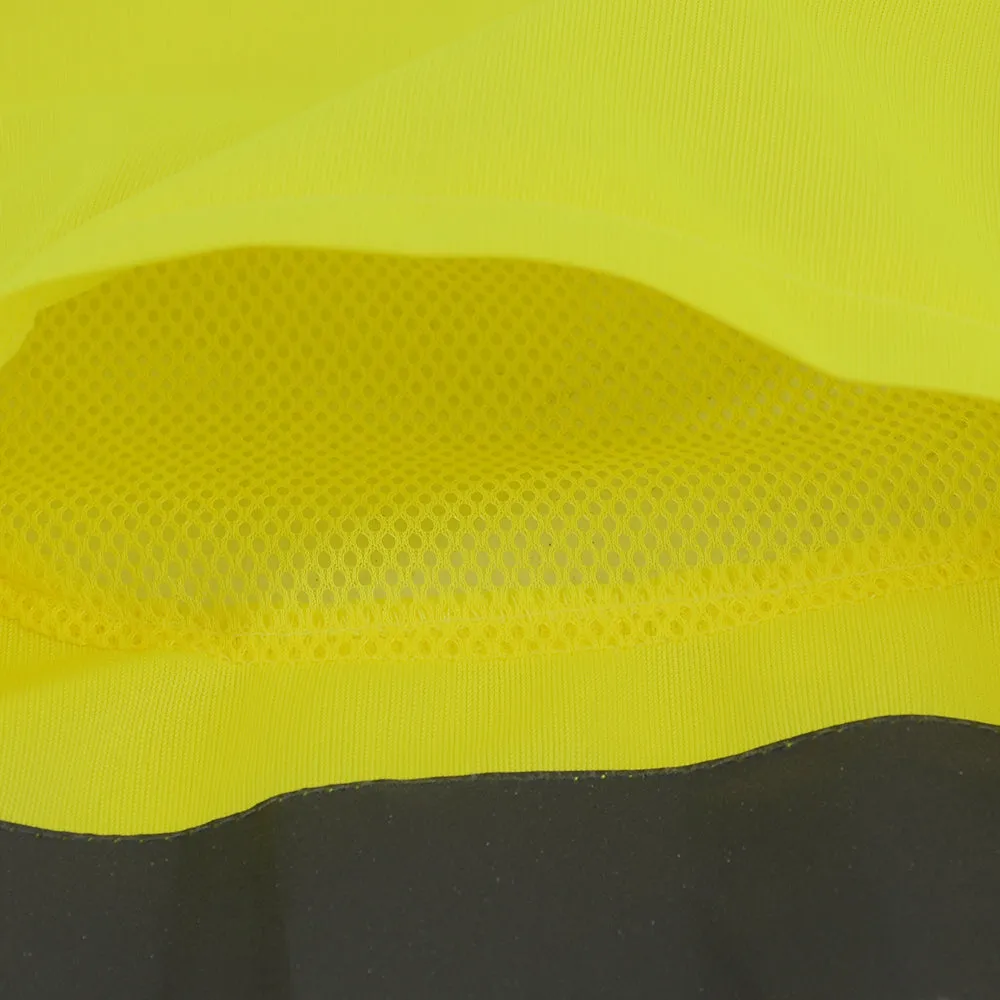 SMASYS Reflective High Vis Yellow Vest with Multi Pockets