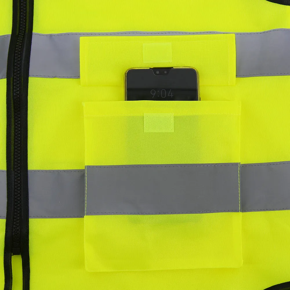 SMASYS Reflective Highvis Railroad Safety Vest