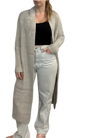 Snowy Cardi - Light Grey
